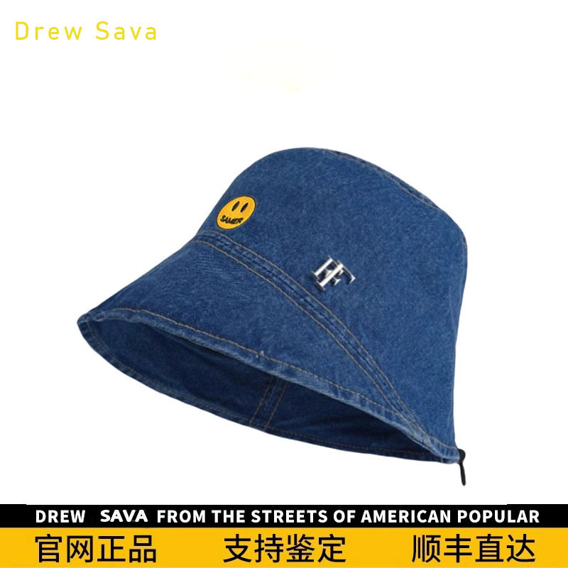 DrewSumt笑脸牛仔渔夫帽