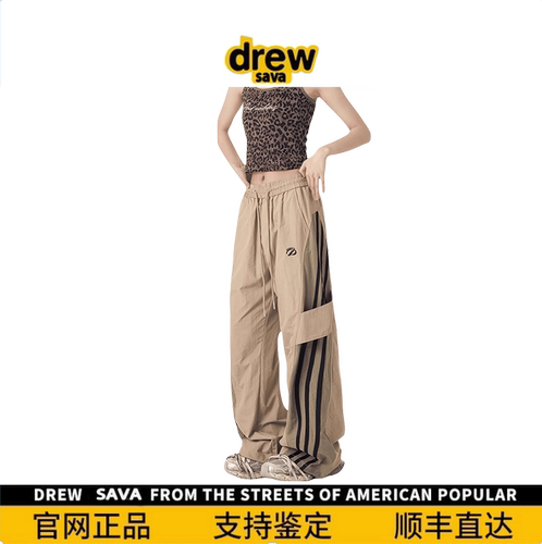 DrewSumt工装裤女美式撞