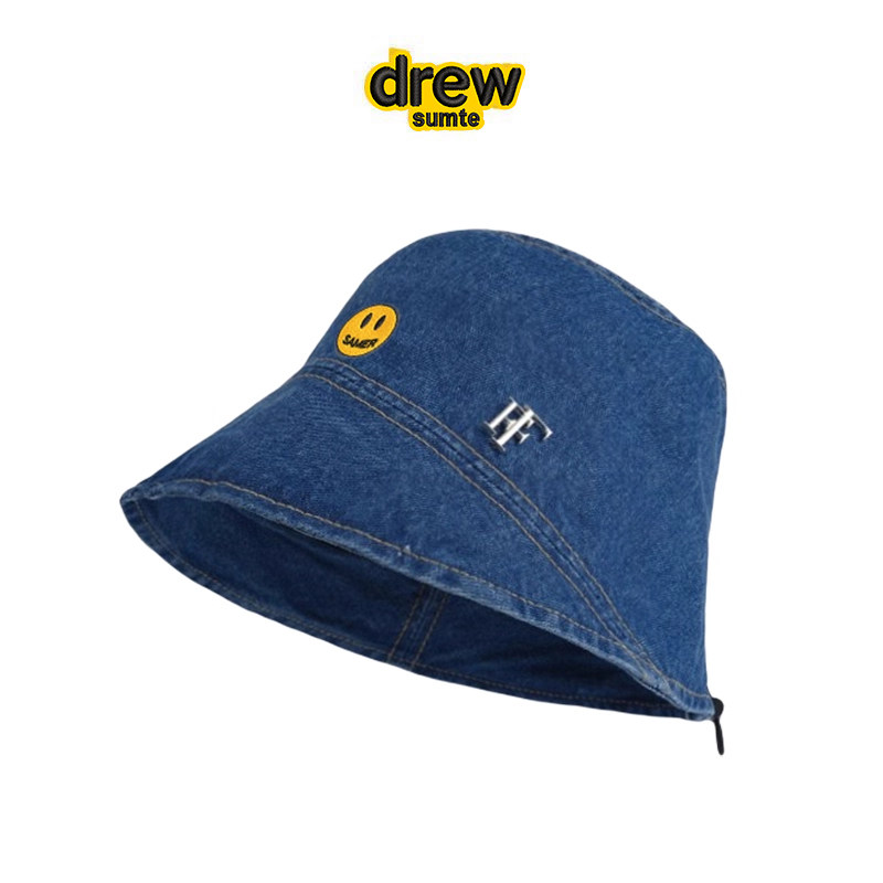 DrewSumt笑脸牛仔渔夫帽