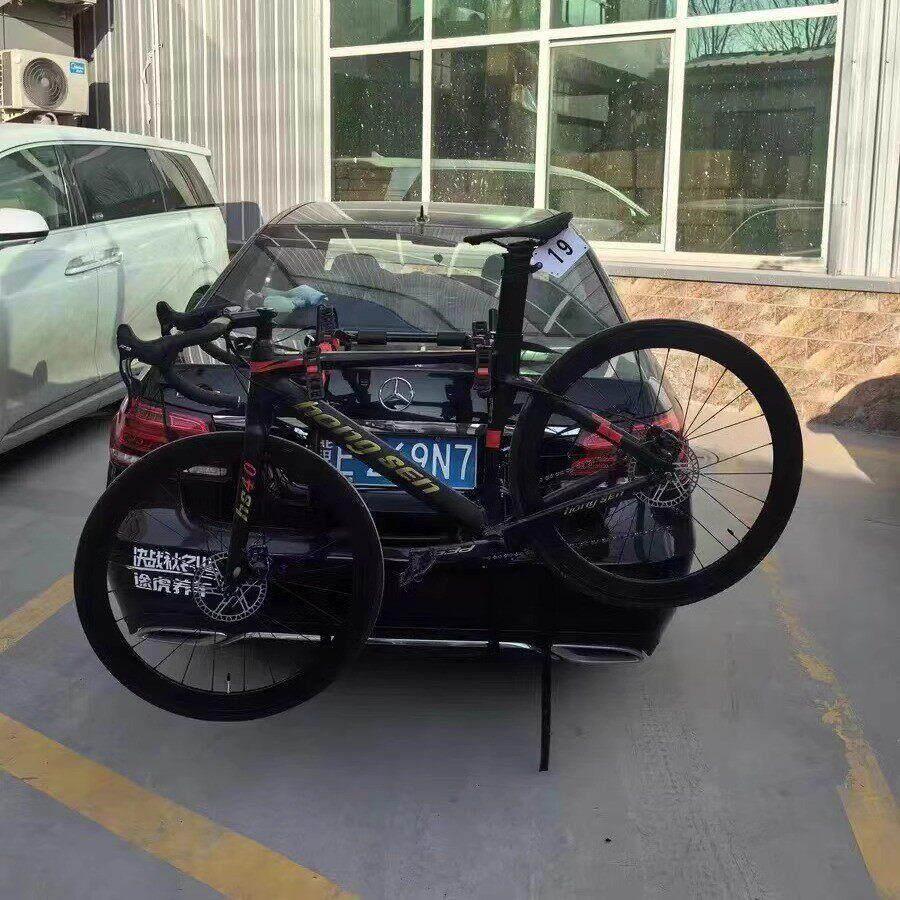 车尾自行车架 可携带可携式自行车 户外骑行自行车挂架车尾自行车