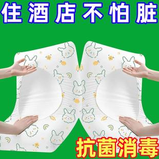 一次性束口枕头套旅行枕巾旅游无菌家用加大加厚防脏酒店儿童枕套