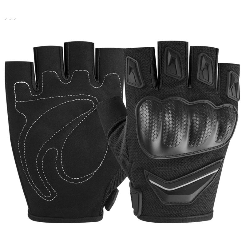 骑行手套半指机车摩托车防摔防滑运动骑行战术自行车越野骑士装备
