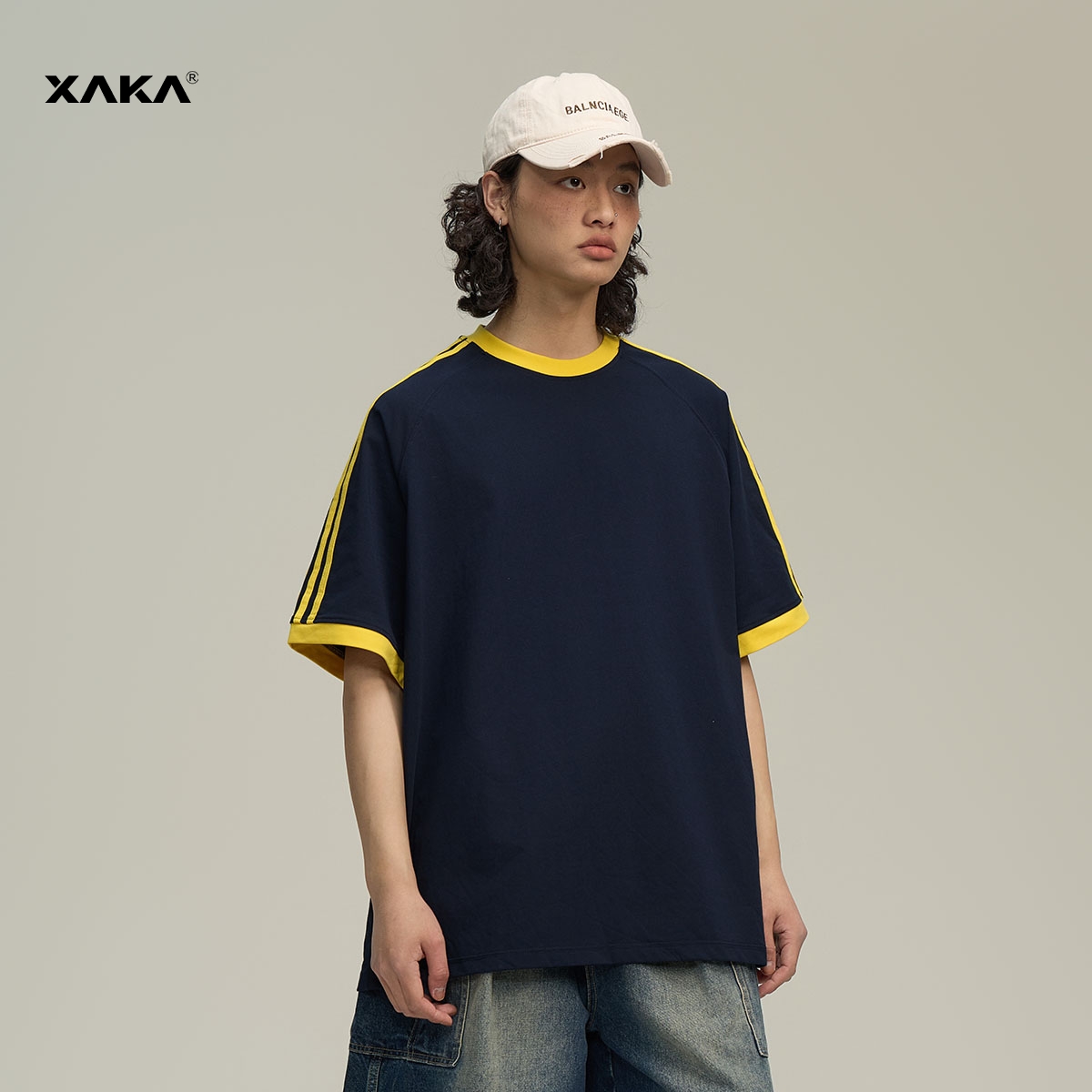 XAKA260g美式复古速干凉感t恤