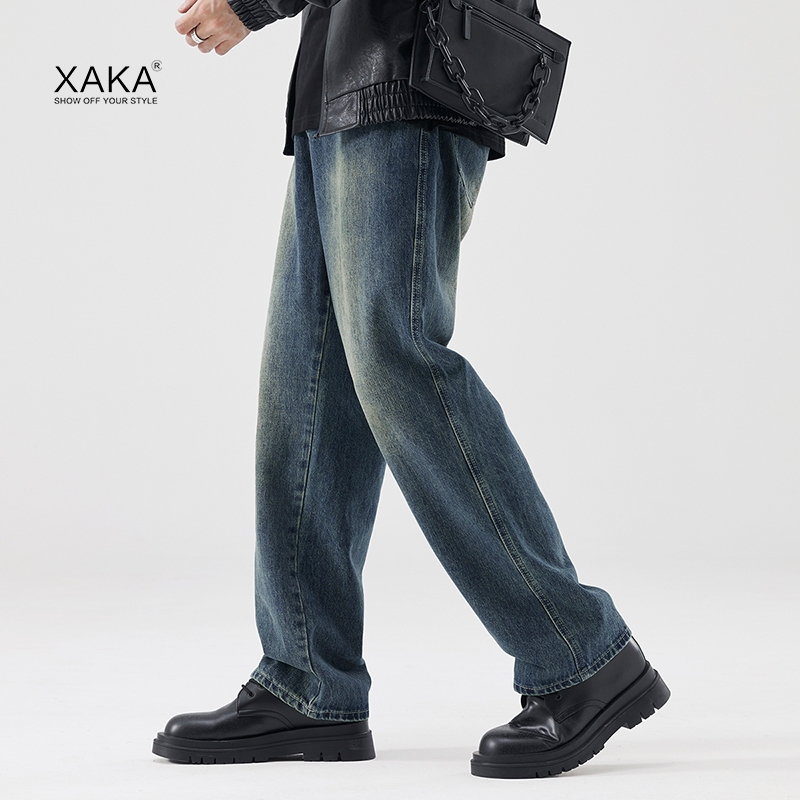 XAKA拉链长裤秋季青春流行