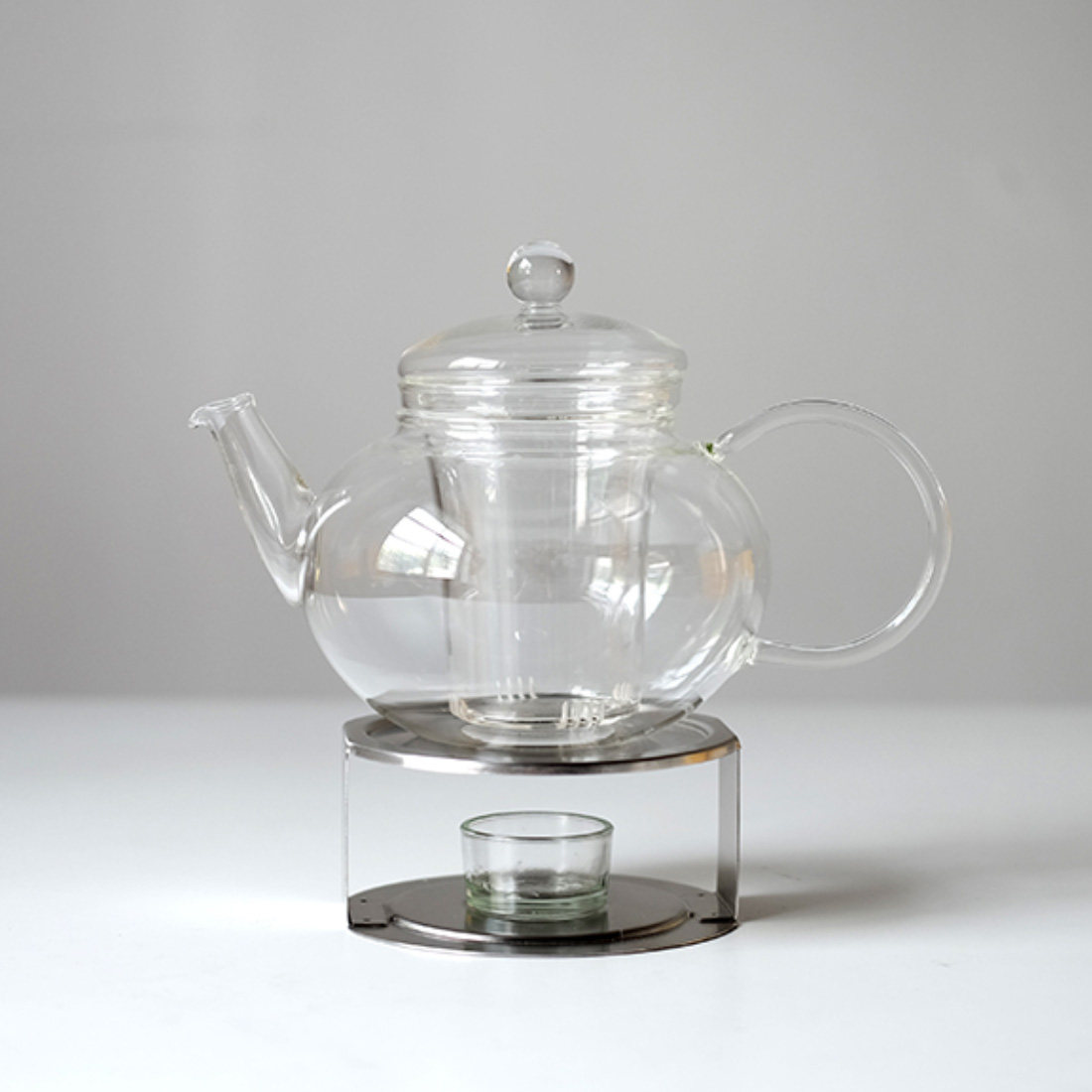 德国进口trendglas耐热透明玻璃直火烧水带茶滤泡茶煮茶壶花茶壶