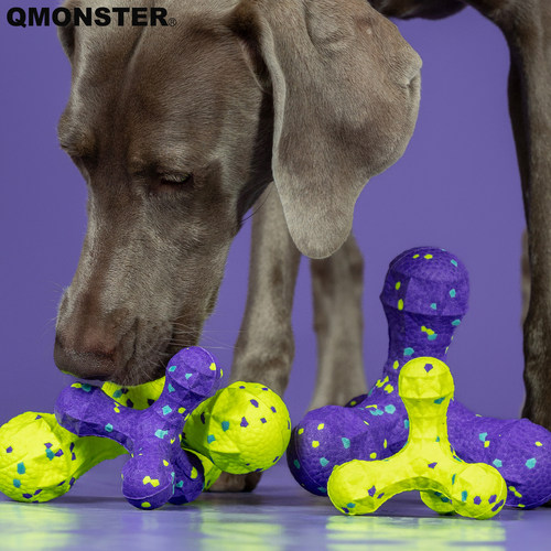 QMONSTERETPU狗磨牙洁齿玩具