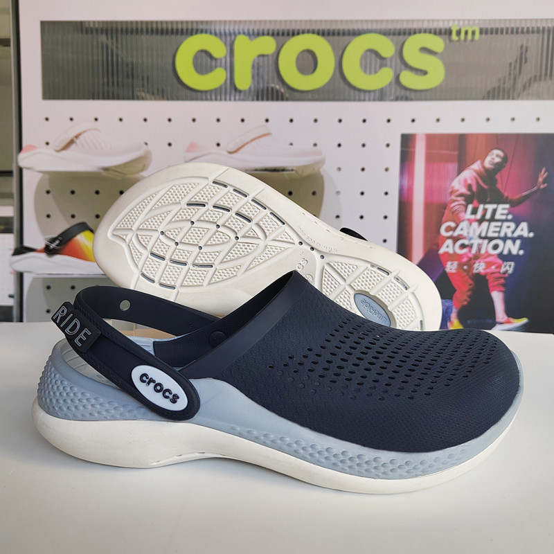 cross卡骆磁新款凉拖鞋克骆格男鞋女鞋轻便防滑沙滩洞洞鞋 206708