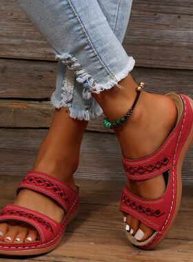 35-43大码平底凉鞋女鞋women flat shoes ladies summer sandals