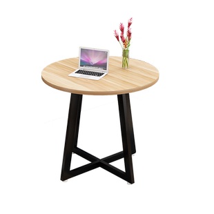 会议接待洽谈桌椅组合会客休闲桌子小圆桌售楼部办公室休息区阳台