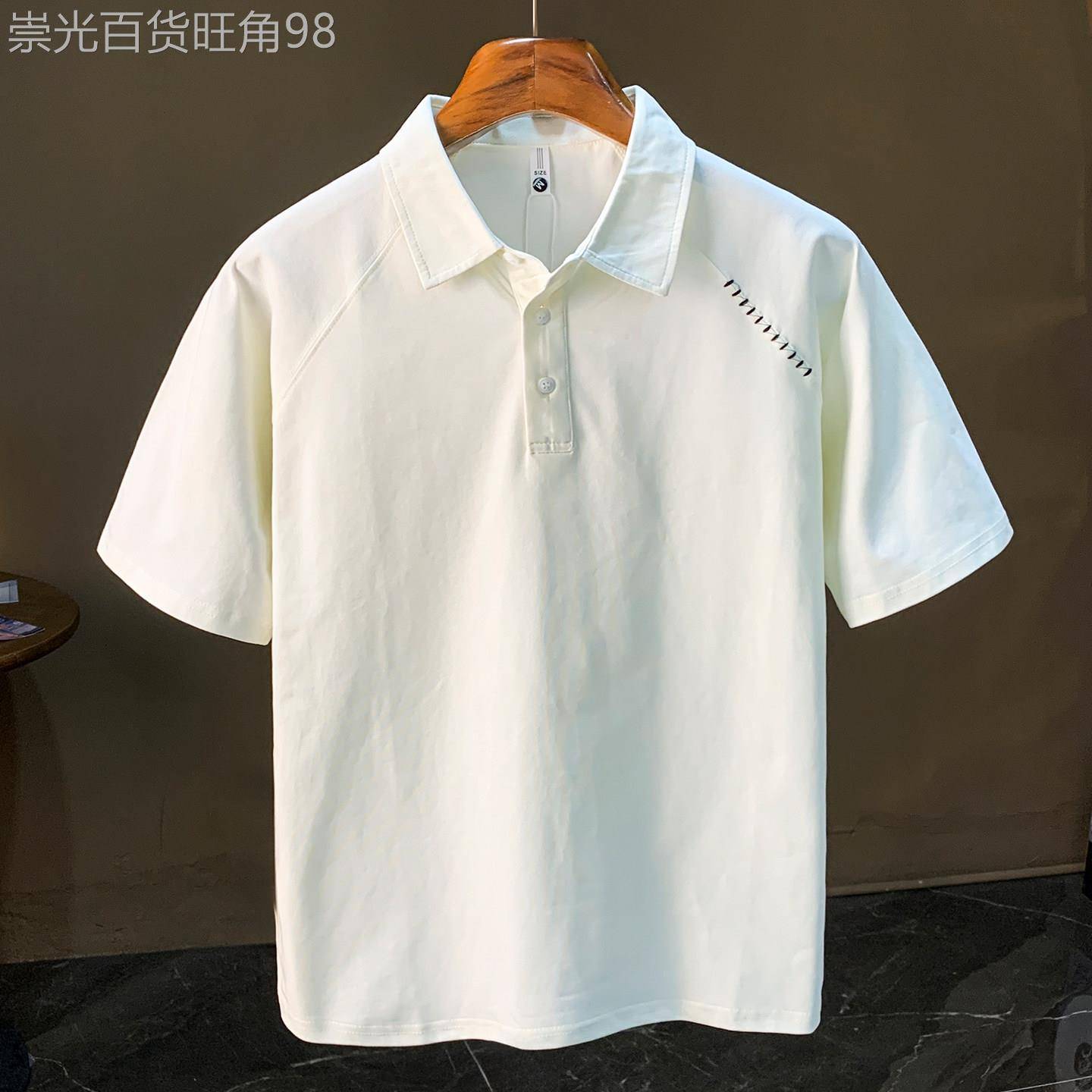 代购短袖polo衫男2026夏季潮牌新款中袖男士翻领体恤男款衬衫半袖