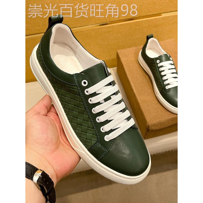 香港专柜欧洲站男鞋子秋季新款奢侈品小白鞋韩版百搭真皮休闲板鞋