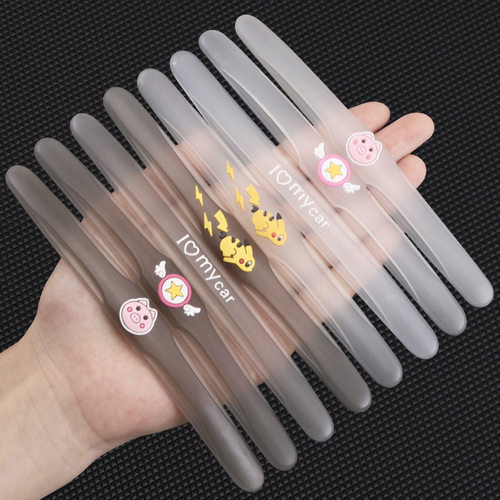 汽车车门防撞条防撞贴可爱卡通开门防护神器后视镜保护车贴防刮蹭