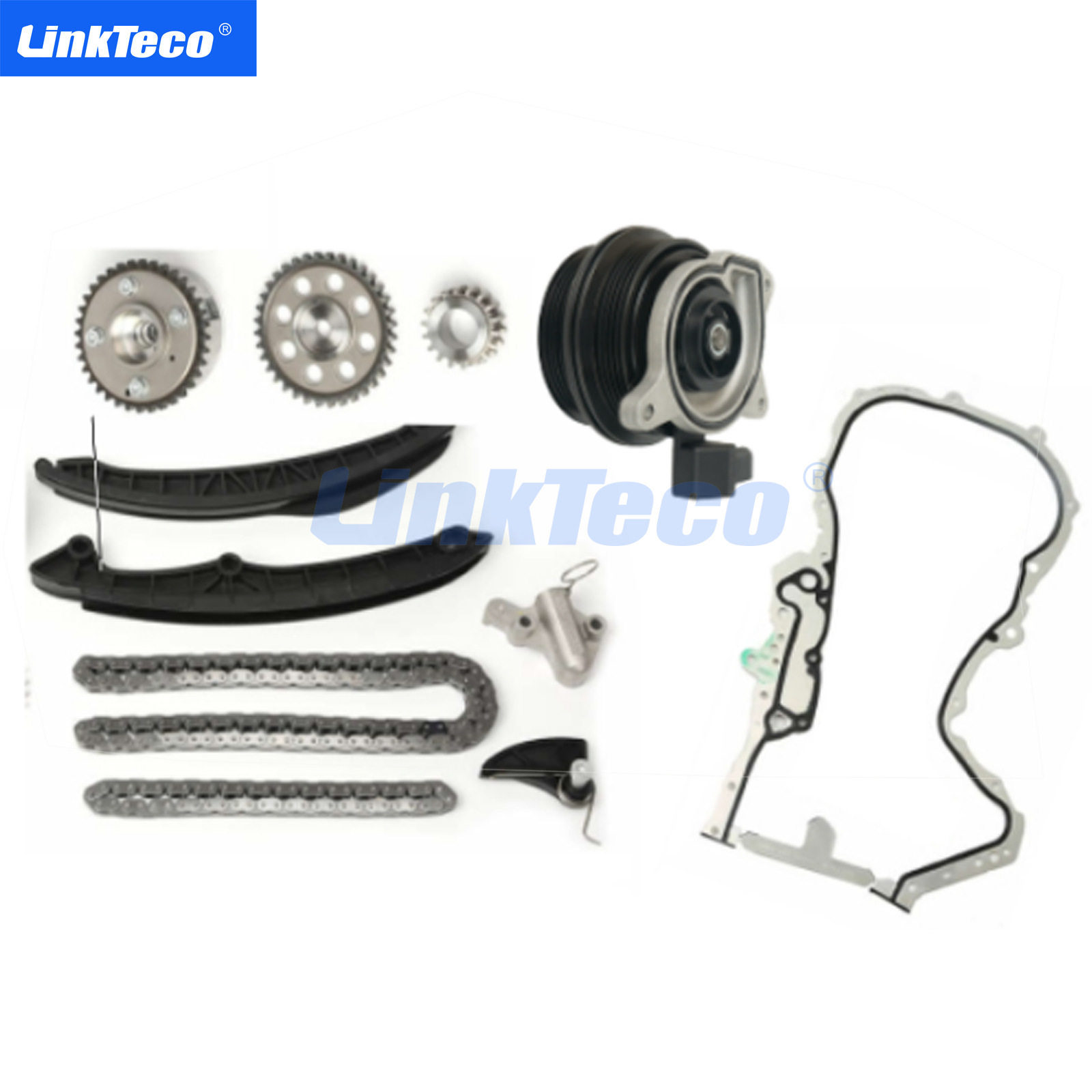 Water pump timing chain kit 适用06-16Audi 1.4 1.6 03C109158A,汽车零部件/养护/美容/维保,正时套装,淘宝优惠券,粉丝福利购,淘宝优惠卷
