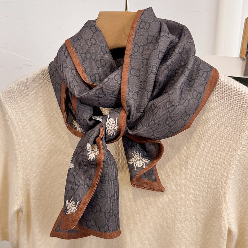 高级感双面双层仿丝毛围巾长条斜角围巾女春秋冬大飘带百搭领巾,服饰配件/皮带/帽子/围巾,围巾/丝巾/披肩,淘宝优惠券,粉丝福利购,淘宝优惠卷