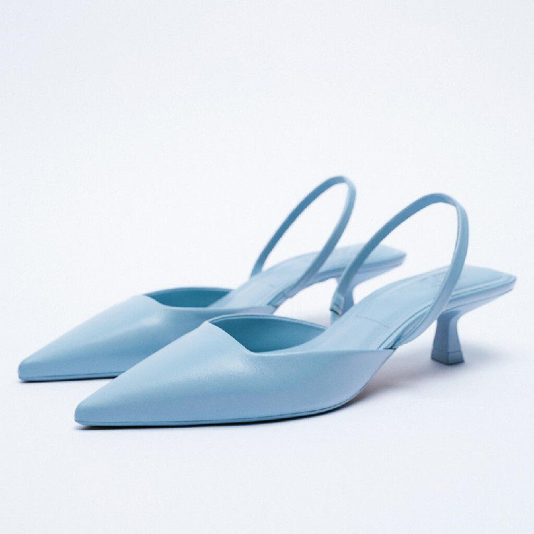 women single shoes high heel sandals big size 42尖头高跟单鞋