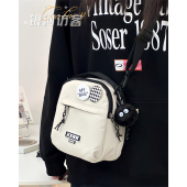 日系工装 休闲百搭复古手提单肩包潮轻便手机斜挎包女 小包包男韩版