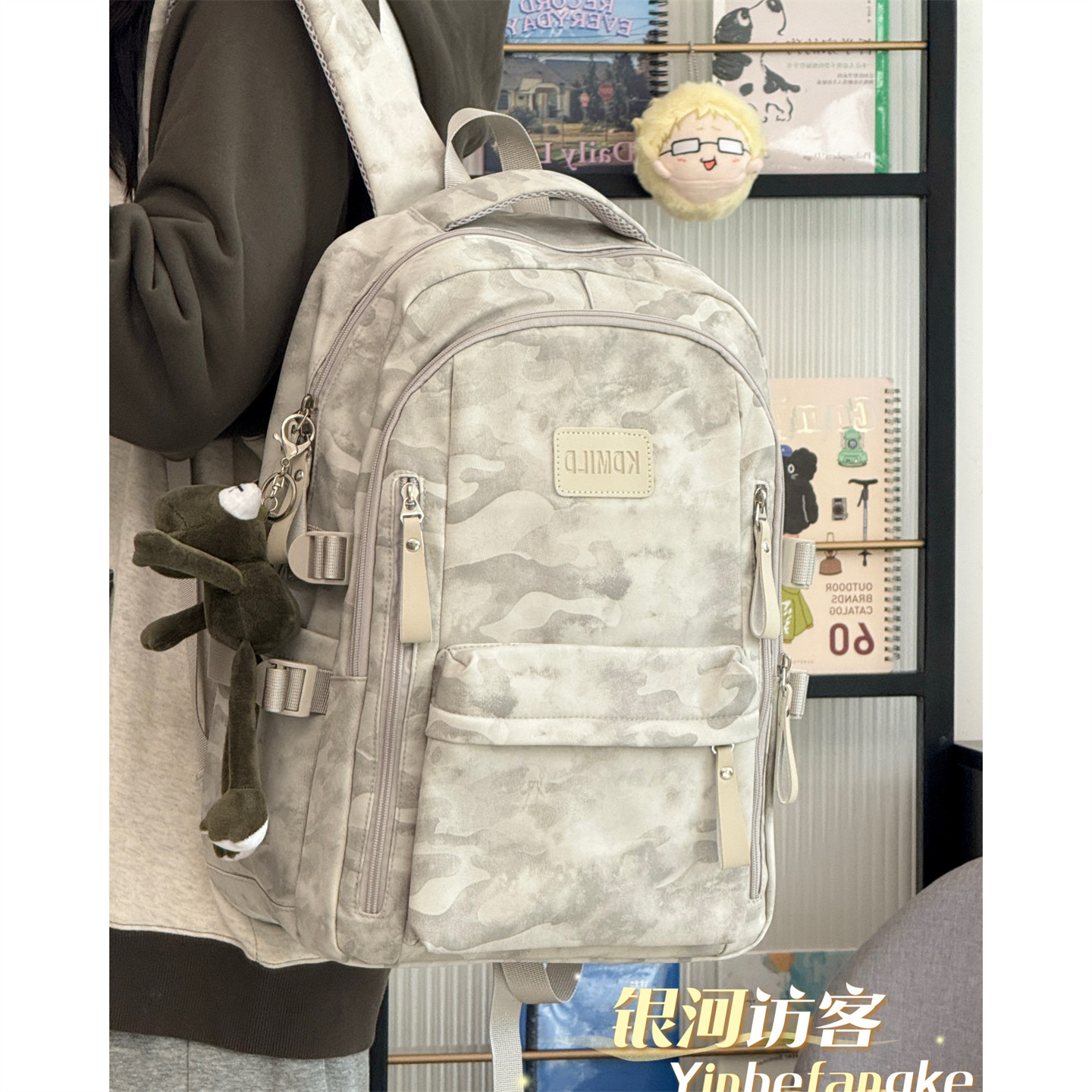 日系复古扎染休闲双肩包男女大学生高中生大容量书包旅行电脑背包,箱包皮具/热销女包/男包,双肩背包,淘宝优惠券,粉丝福利购,淘宝优惠卷