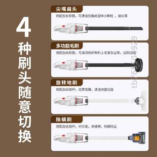 吸尘器静音螨吸力无线床上家用神器}除车载桌面宠物手持大超德国