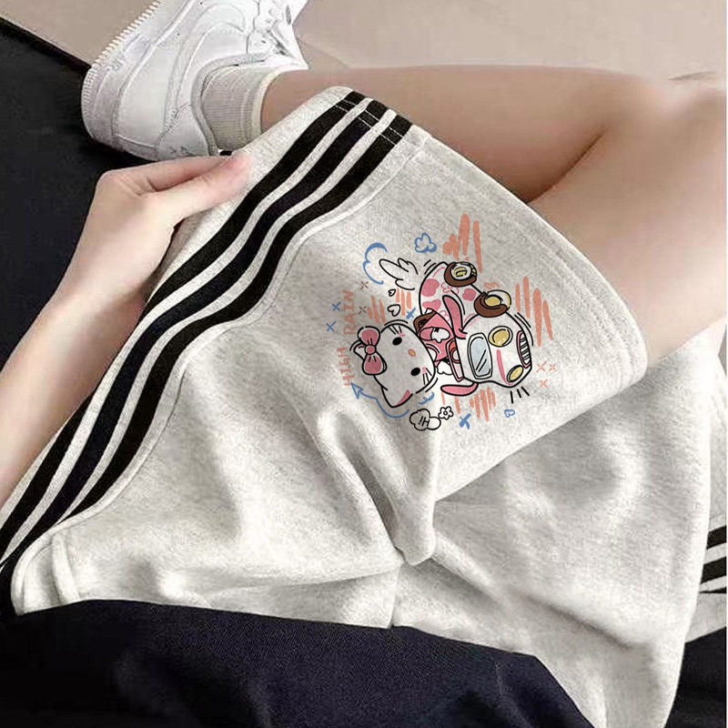 女童运动短裤夏季新款百搭卡通