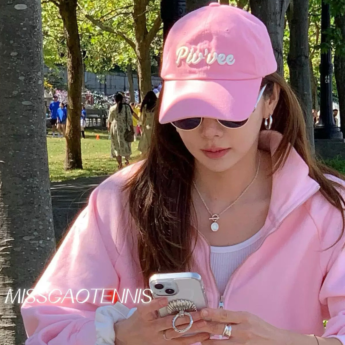 Hesasa金币项链女纯银镀18k金圆饼单钻锁骨链轻奢高级感韩国直邮