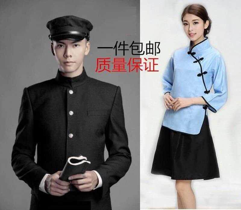 五四青年装复古中山装男士青少年合唱服班服女生演出服表演服民国
