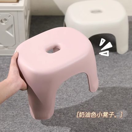 加厚小凳子成人结实耐用家用塑料客厅板凳椅子洗澡浴室女换鞋矮凳