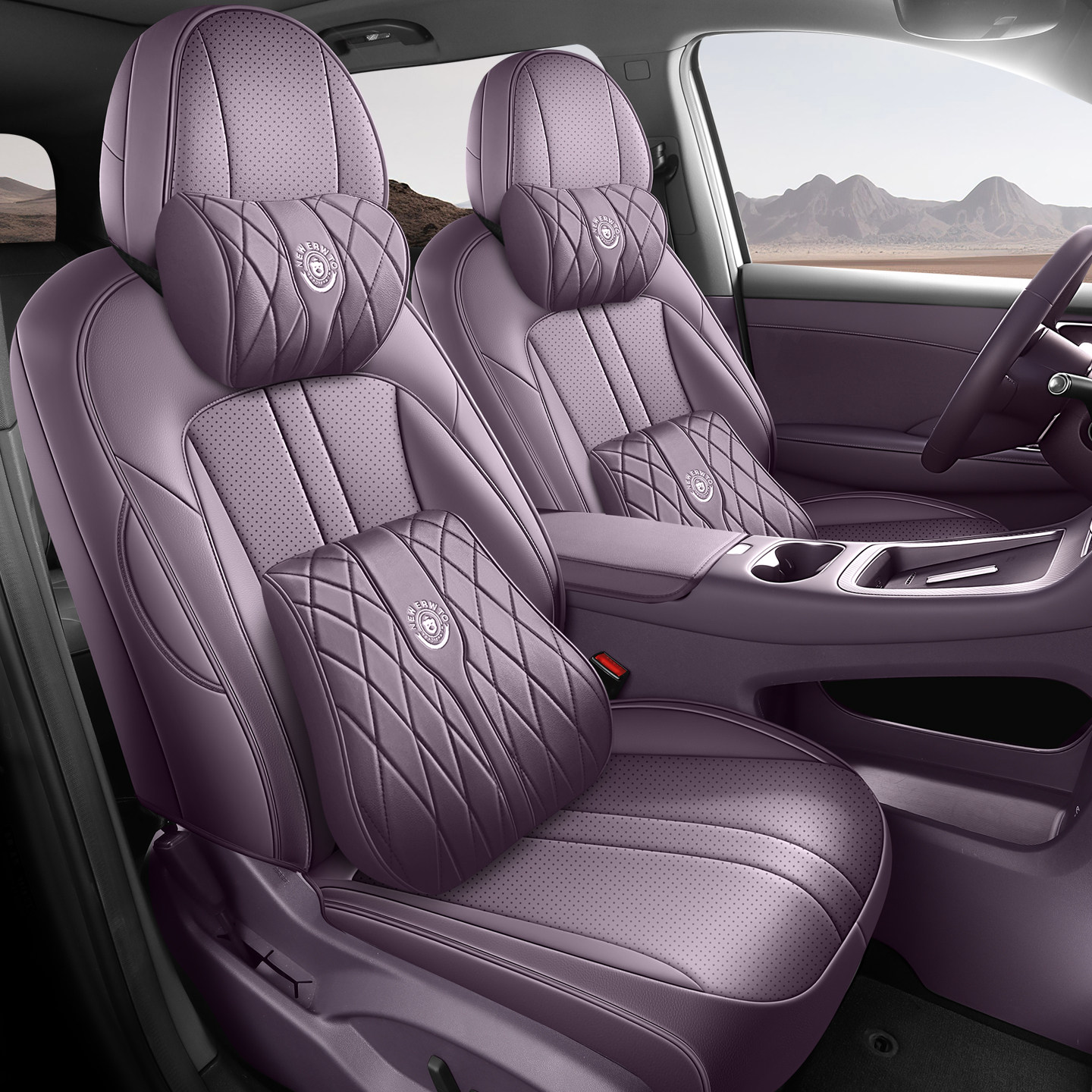 25款尚界H5 纯电 Max座椅套全包四季通用汽车坐垫打孔超纤皮5座套