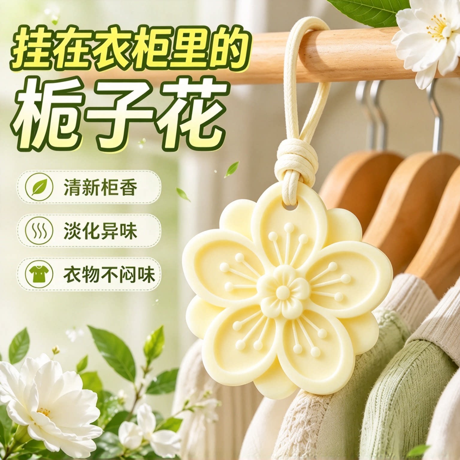 家用防虫防蛀挂片天然0毒孕婴可用衣柜防霉防蛀驱螨去异味香薰