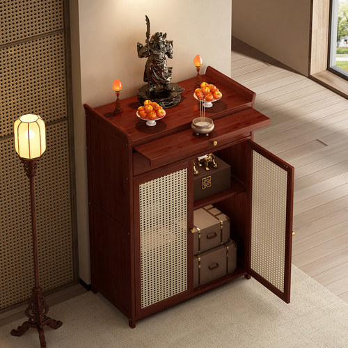 新中式玄关桌子入户正对门玄关台