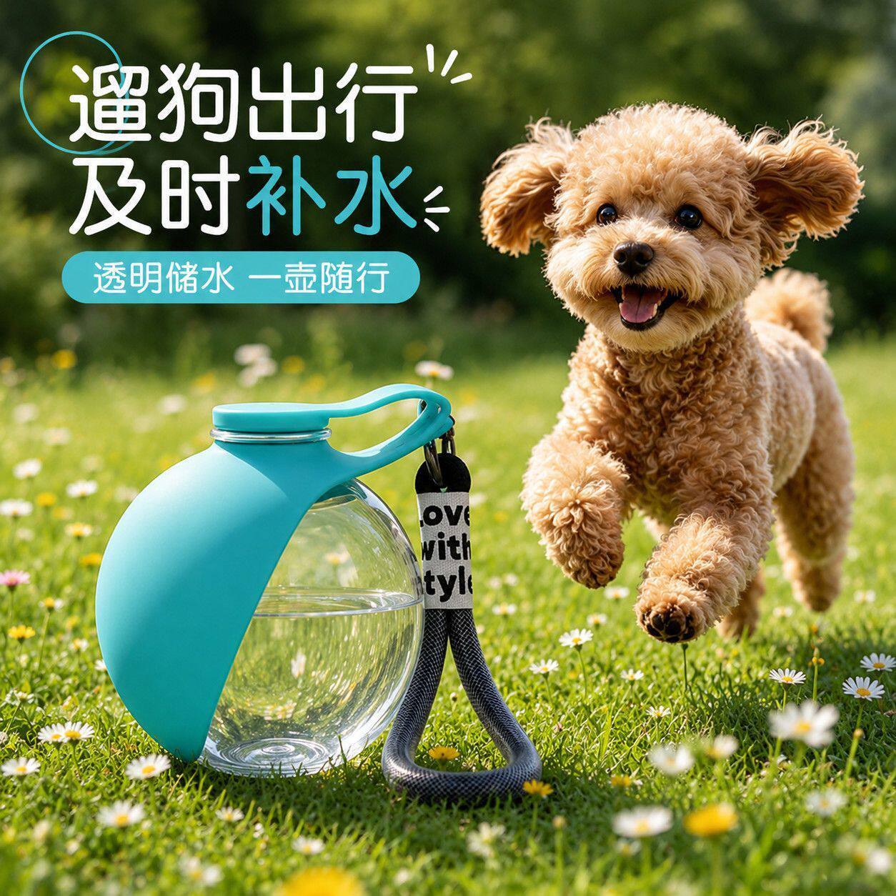 便携式狗狗喝水壶外出遛狗喝水
