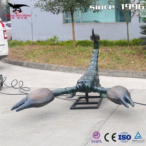 仿真电动蝎子动植物园仿真昆虫模型制作厂家可动可叫