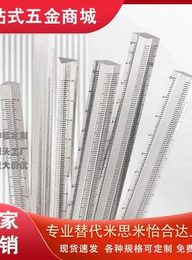 怡合达标尺BLR51/52/55/56/61/62/65/66/67-L100 300 刻度纵向型