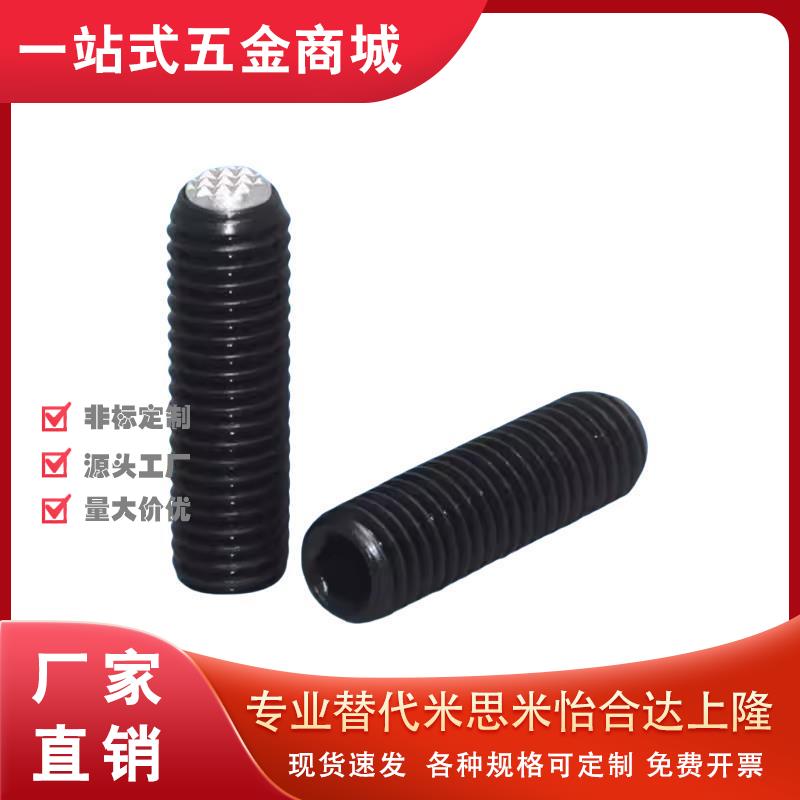 FSMG6/8-M12锁紧螺丝 防反转型 锯齿型动向钢珠定位螺杆 支承螺栓