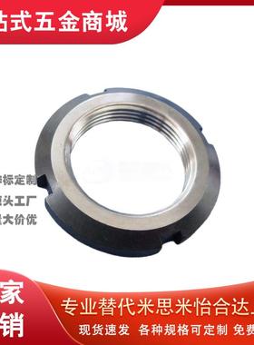 FUN07防松11精密12圆螺帽FU00SC/01SS/02/03SUS/04/05/06/08/10m8