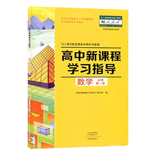 配人教版 高中新课程学习指导数学必修第一册 与人教版普通高中教科书配套 学习指导+配套检测卷+参考答案高一数学必修1练习册