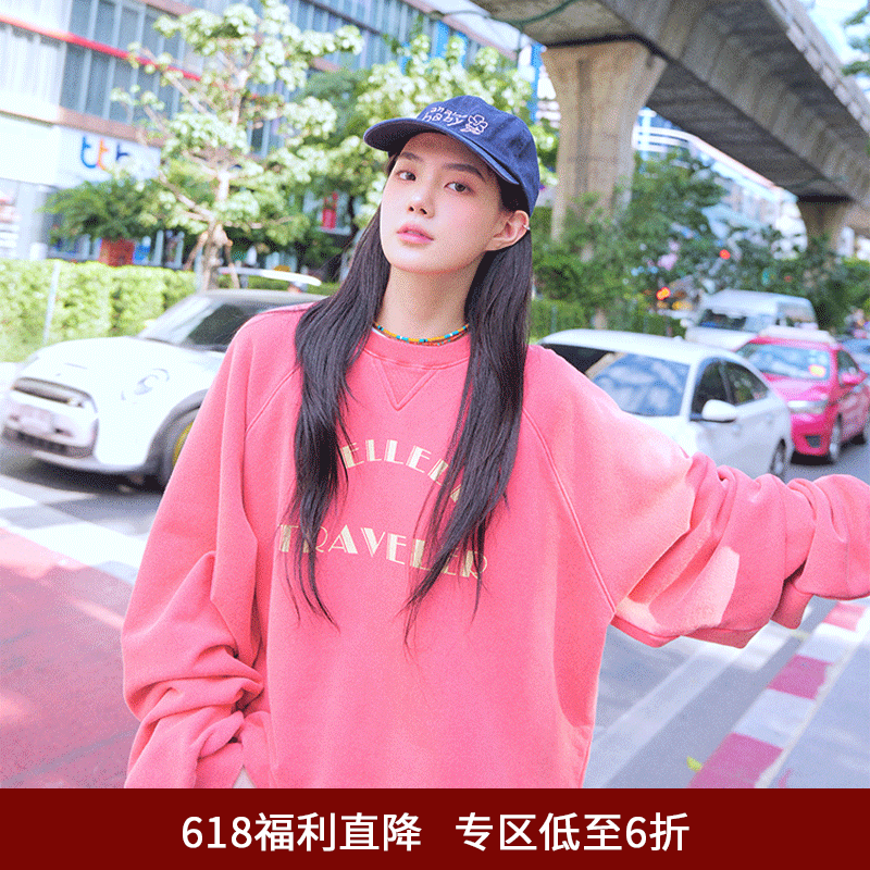 SPELLEDIT春季新品复古宝贝休闲帽原创设计图案圆顶棒球帽女