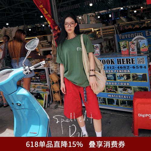 SPELLEDIT新品复古音符T恤