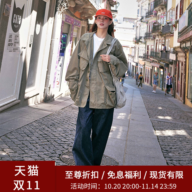 SPELLEDIT秋季新品F2工装短外套