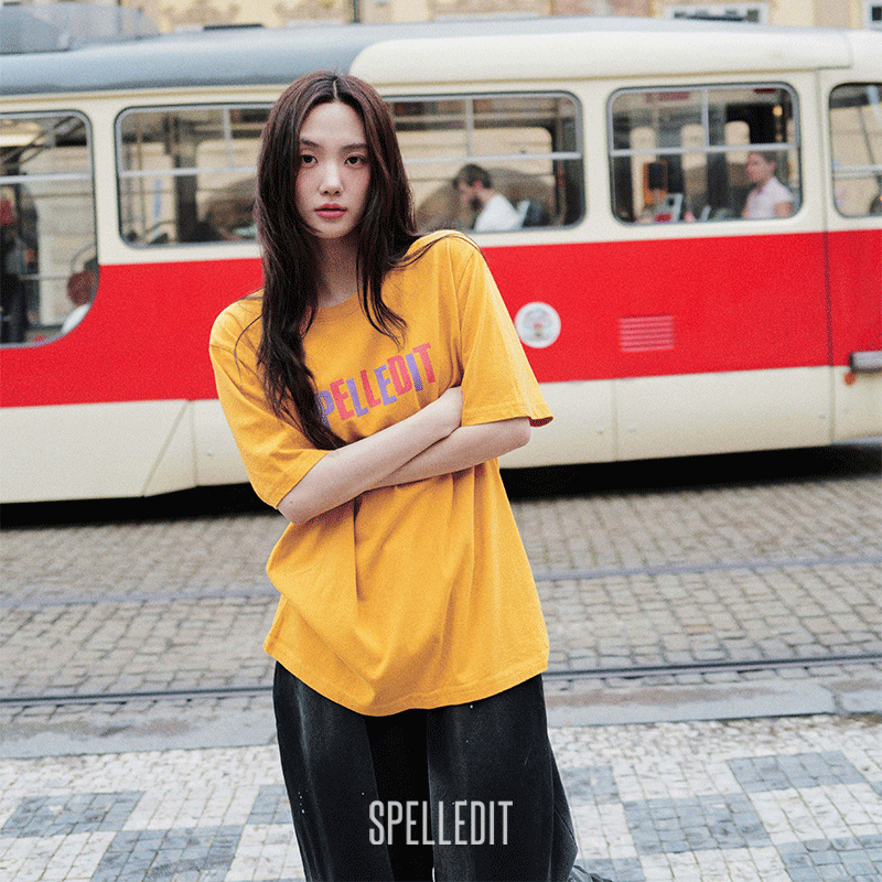 SPELLEDIT2025新品双色标T恤