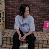 卡萨布兰卡T恤韩版 SPELLEDIT2025年冬季 新品 复古印花打底上衣女