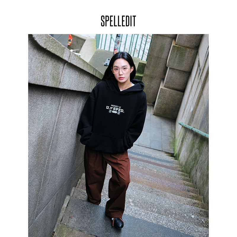SPELLEDITUniversity连帽卫衣