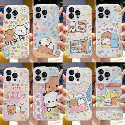 新款IMD一二布布手机壳定制任意机型适用iPhone18/17/16/1514/131promax华为mate荣耀红米90OPPOVIVOIQOO真我