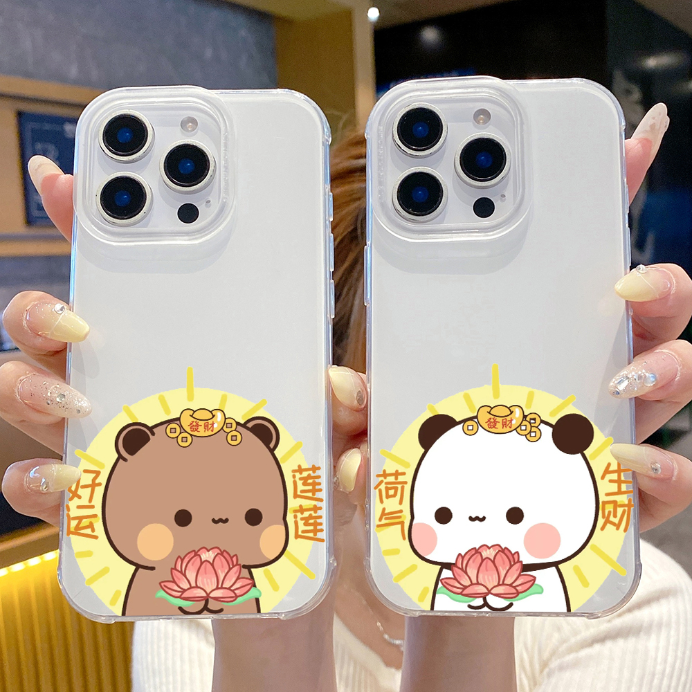 新款可爱一二布布情侣手机壳任意机型定制适用iPhone17/16/1514/1312promax华为Mate60Nova13P20三星A54VIVY7