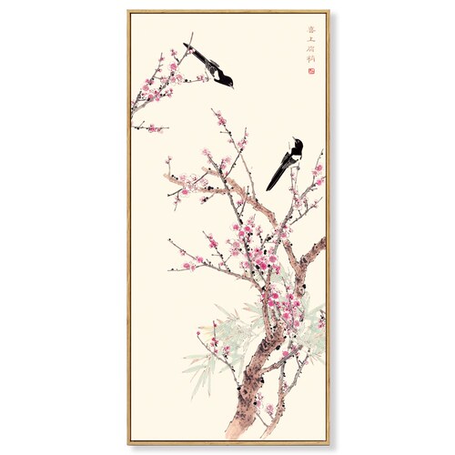 新装饰画走道吉祥柿子壁画客厅挂画入户树事事如意中式竖版玄定做