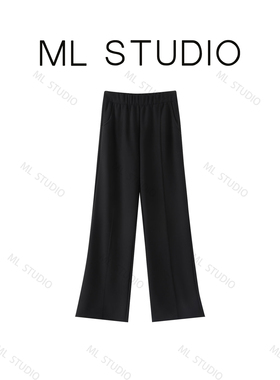 【米粒严选】【加绒宝藏裤】 高腰显瘦加绒微喇休闲裤