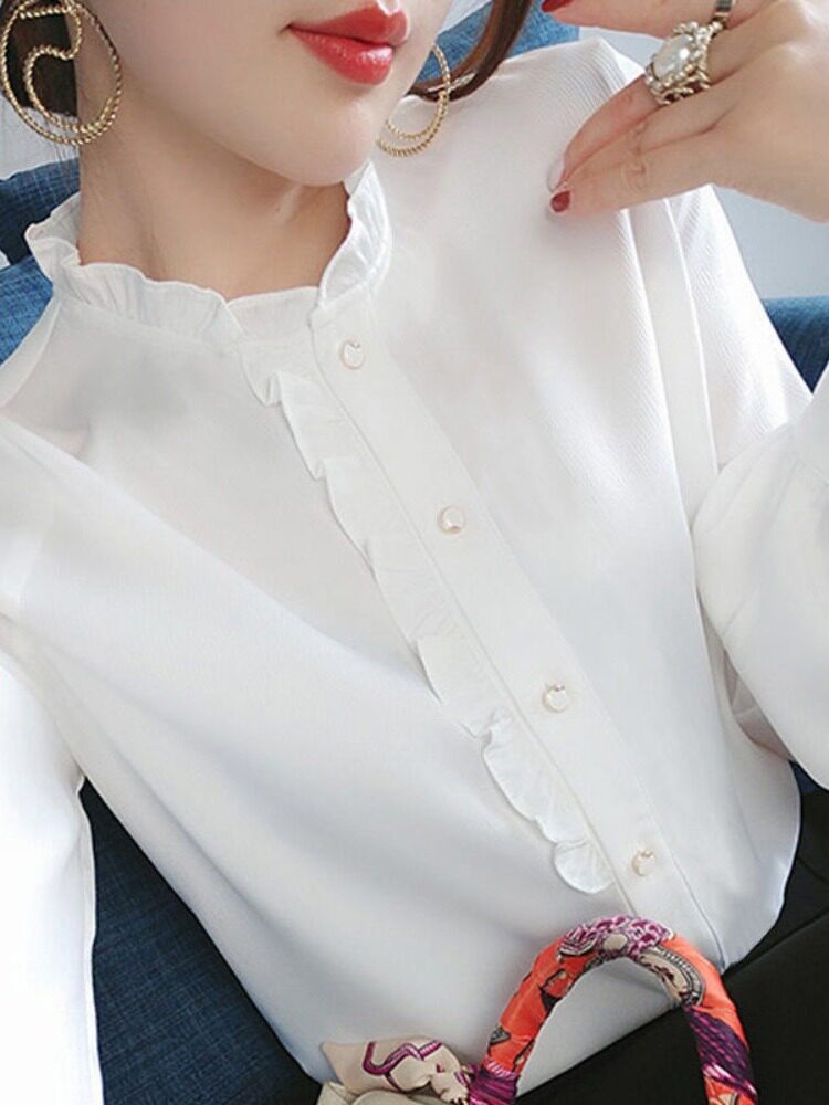 DE VELVET LONG-SLEEVED SEMI-HIGH NECK T-SHIRT WOMENS SLIM SPRING AUTUMN AND WINTER NEW WARM SHIRT BOTTOM FOREIGN TOP WOMENS CASUAL