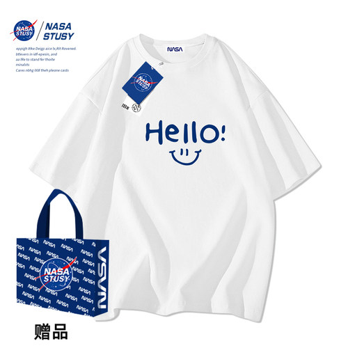 NASA官方进口美式潮牌短袖T恤