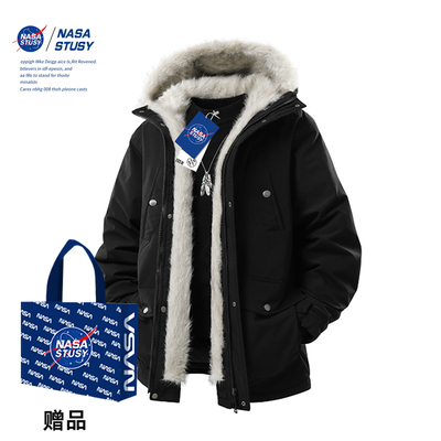 NASA官方进口美式潮牌棉衣外套
