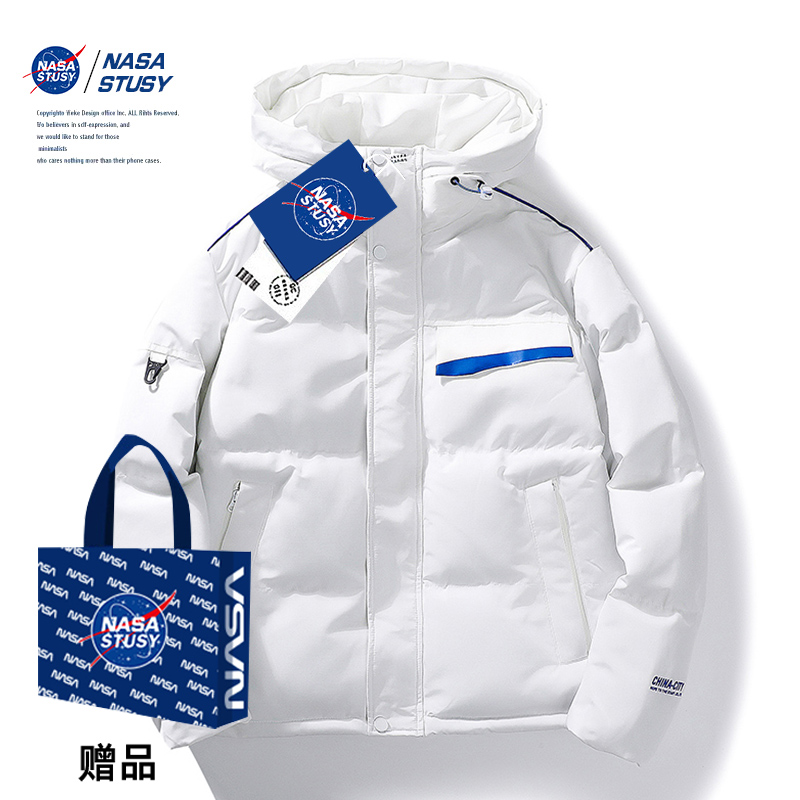 NASA官方进口美式潮牌棉衣外套