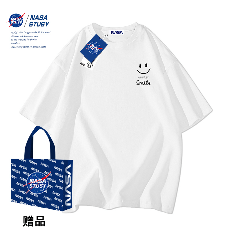 NASA官方进口美式潮牌短袖T恤
